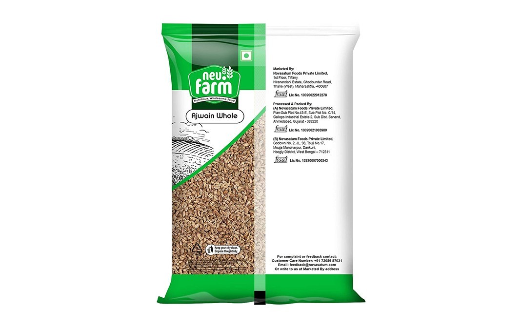 Neu.Farm Ajwain Whole    Pack  500 grams